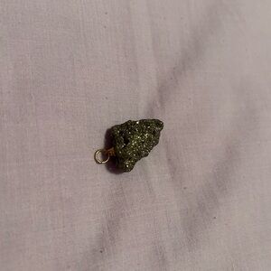 Pyrite natural stone pendant
